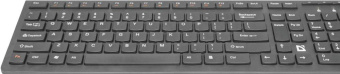 Клавиатура Defender UltraMate SM-535 черный USB беспроводная slim Multimedia от магазина РЭССИ