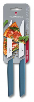 Набор ножей кухон. Victorinox Swiss Modern (6.9006.12W2B) компл.:2шт синий блистер от магазина РЭССИ