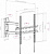 Кронштейн для телевизора Arm Media LCD-414 черный 26"-55" макс.35кг настенный поворот и наклон от магазина РЭССИ