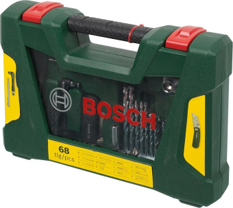 Набор принадлежностей Bosch V-line 68 предметов (жесткий кейс) от магазина РЭССИ