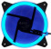 Картинка Вентилятор Aerocool Rev Blue 120x120mm 3-pin 15dB 153gr LED Ret от магазина РЭССИ Вентилятор Aerocool Rev Blue 120x120mm 3-pin 15dB 153gr LED Ret от магазина РЭССИ