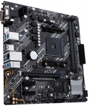Материнская плата Asus PRIME B450M-K II Soc-AM4 AMD B450 2xDDR4 mATX AC`97 8ch(7.1) GbLAN RAID+VGA+DVI+HDMI от магазина РЭССИ