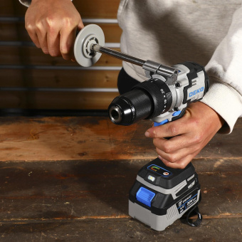 Дрель-шуруповерт Deko DKCID20 PRO аккум. патрон:быстрозажимной (085-1068) от магазина РЭССИ