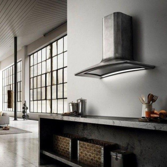 Вытяжка каминная Elica SWEET PELTROX A/85+CAM черный управление: сенсорное (1 мотор) от магазина РЭССИ