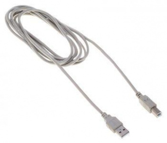 Кабель Buro BHP RET USB_BM30 USB A(m) USB B(m) 3м серый блистер от магазина РЭССИ