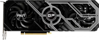 Видеокарта Palit PCI-E 4.0 PA-RTX3070 GAMINGPRO OC 8G V1 LHR NVIDIA GeForce RTX 3070 8192Mb 256 GDDR6 1500/14000 HDMIx1 DPx3 HDCP Ret от магазина РЭССИ