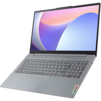 Ноутбук Lenovo IdeaPad Slim 3 15IAH8 Core i5 12450H 8Gb SSD512Gb Intel UHD Graphics 15.6" IPS FHD (1920x1080) noOS grey WiFi BT Cam (83ER007PRK) от магазина РЭССИ