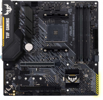 Материнская плата Asus TUF GAMING B450M-PLUS II Soc-AM4 AMD B450 4xDDR4 mATX AC`97 8ch(7.1) GbLAN RAID+DVI+HDMI от магазина РЭССИ