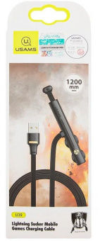Кабель USAMS-U39 УТ000019993 USB (m)-Lightning (m) 1м черный от магазина РЭССИ