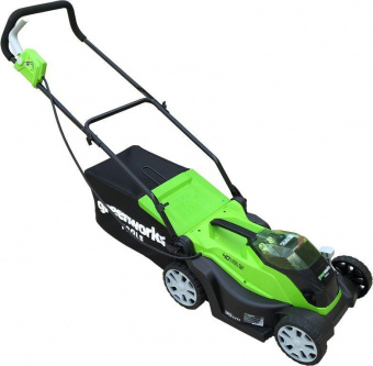 Газонокосилка роторная Greenworks G40LM35K2 (2501907UA) от магазина РЭССИ