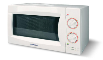 Микроволновая Печь Supra 20MW40 20л. 700Вт белый/черный от магазина РЭССИ
