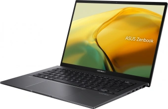 Ноутбук Asus Zenbook 14 UM3402YA-KP854 Ryzen 5 7430U 16Gb SSD512Gb AMD Radeon 14" IPS WQXGA (2560x1600) noOS black WiFi BT Cam Bag (90NB0W95-M01KZ0) от магазина РЭССИ