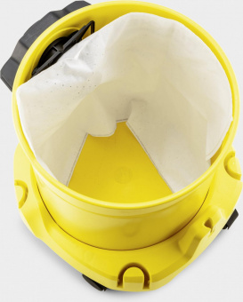 Строительный пылесос Karcher WD 3 P V-17/4/20 1000Вт (уборка: сухая/сбор воды) желтый от магазина РЭССИ