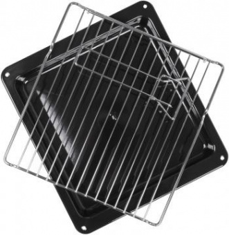 Духовой шкаф Электрический Maunfeld EOEC516B черный/серебристый от магазина РЭССИ