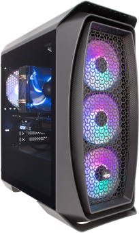 ПК IRU Game 520B5GMA MT Ryzen 5 5600X (3.7) 32Gb SSD1Tb RX 6700XT 12Gb Free DOS GbitEth 700W черный (1989339) от магазина РЭССИ
