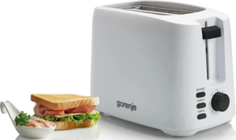 Тостер Gorenje T700XG 850Вт белый от магазина РЭССИ