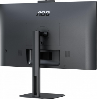 Монитор AOC 27" Q27V5CW черный IPS LED 1ms 16:9 HDMI M/M Cam матовая HAS Piv 300cd 178гр/178гр 2560x1440 75Hz FreeSync DP 2K USB 6.64кг от магазина РЭССИ