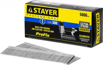 Гвозди особотвердые тип 300 PROFESSIONAL (5000 шт; 40 мм) STAYER 31530-40 от магазина РЭССИ