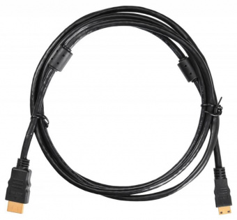 Кабель аудио-видео Buro HDMI 1.4 HDMI (m)/Mini HDMI (m) 1.8м. феррит.кольца Позолоченные контакты черный (MINIHDMI-1.8M) от магазина РЭССИ