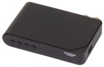 Ресивер DVB-T2 Hyundai H-DVB200 черный от магазина РЭССИ