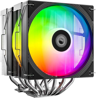 Устройство охлаждения(кулер) ID-Cooling Frozn A620 Pro Se ARGB Soc-AM5/AM4/1200/1700/1851 черный 4-pin 15-27.2dB Al+Cu 260W 1020gr Ret (FROZN A620 PRO SE ARGB) от магазина РЭССИ