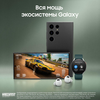 Смартфон Samsung SM-S918B Galaxy S23 Ultra 5G 256Gb 12Gb черный фантом моноблок 3G 4G 2Sim 6.8" 1440x3088 Android 13 200Mpix 802.11 a/b/g/n/ac/ax NFC GPS GSM900/1800 GSM1900 TouchSc Protect от магазина РЭССИ