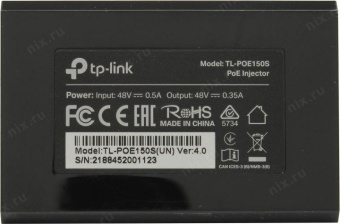 Инжектор TP-Link TL-POE150S 2GE/1PoE 48V 15,4W 802.3af от магазина РЭССИ