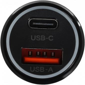 Автомобильное зар./устр. Buro BUCN1 18W 3A (PD+QC) USB-C/USB-A универсальное черный (BUCN18P110BK) от магазина РЭССИ
