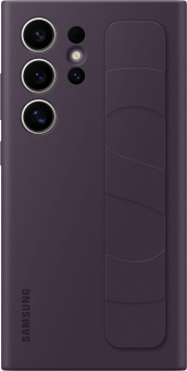 Чехол (клип-кейс) Samsung для Samsung Galaxy S24 Ultra Standing Grip Case S24 Ultra темно-фиолетовый (EF-GS928CEEGRU) от магазина РЭССИ