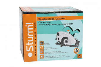 Циркулярная пила (дисковая) Sturm! CS50140 1100Вт (ручная) от магазина РЭССИ