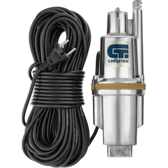 Вибрационный насос СИБРТЕХ СВН300-40 кабель 40 м 99304 от магазина РЭССИ