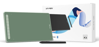 Графический планшет XPPen Deco Deco LW Green USB зеленый от магазина РЭССИ
