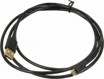 Кабель 2A Square Connector USB (m)-micro USB (m) 1.5м черный от магазина РЭССИ