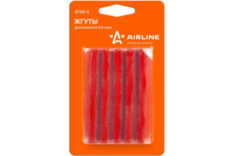 Жгуты для ремонта б/к шин Airline 10 шт. армированные в блистере D6 мм ATRK-5 от магазина РЭССИ