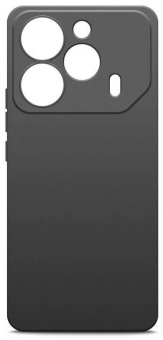 Чехол (клип-кейс) BoraSCO для Tecno Pova 6/6 Pro Silicone Case черный (73173) от магазина РЭССИ