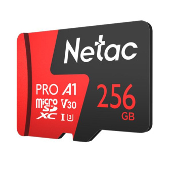 Флеш карта microSDXC Netac 128GB NT02P500PRO-256G-S P500 Extreme Pro A1 w/o adapter от магазина РЭССИ