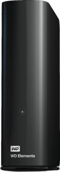 Жесткий диск WD USB 3.0 4Tb WDBWLG0040HBK-EESN Elements Desktop 3.5" черный от магазина РЭССИ