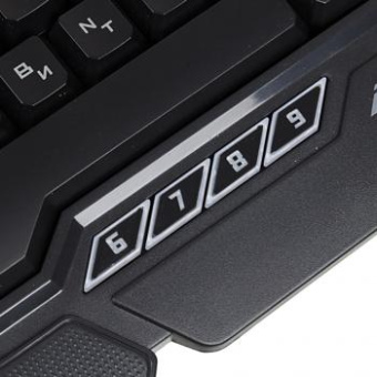 Клавиатура A4Tech Bloody B314 черный USB Multimedia for gamer LED (подставка для запястий) от магазина РЭССИ