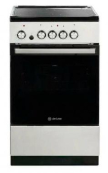Плита Электрическая De Luxe 506004.04эс-010 нержавеющая сталь стеклокерамика от магазина РЭССИ