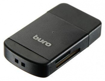 Устройство чтения карт памяти USB2.0 Buro BU-CR-3103 черный от магазина РЭССИ