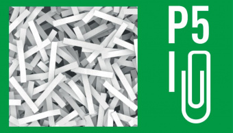 Шредер Leitz IQ Protect Premium 4M белый (секр.P-5) фрагменты 4лист. 14лтр. скрепки скобы от магазина РЭССИ