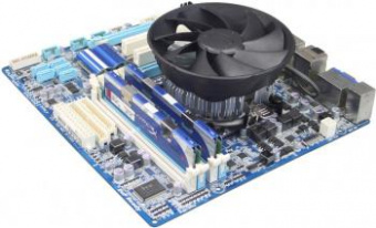 Устройство охлаждения(кулер) Deepcool Gamma Hunter Soc-AM5/AM4/1151/1200 черный 3-pin 21dB Al 95W 252gr Ret (DP-MCAL-HT) от магазина РЭССИ