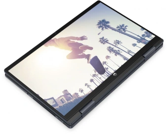 Ноутбук HP Pavilion x360 14-ek2007ci Core 3 100U 8Gb SSD512Gb Intel Graphics 14" IPS Touch FHD (1920x1080) Free DOS blue WiFi BT Cam (A1AA2EA) от магазина РЭССИ