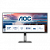 Монитор AOC 34" U34V5C черный VA LED 4ms 21:9 HDMI M/M матовая HAS Piv 4000:1 300cd 178гр/178гр 3440x1440 100Hz DP WQ USB 9.14кг от магазина РЭССИ