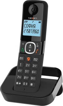 Р/Телефон Dect Texet TX-5605A черный автооветчик АОН от магазина РЭССИ