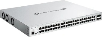Коммутатор TP-Link Omada Pro S5500-48GP4XF (L2+) 48x1Гбит/с 4xКомбо(10GBase-T/SFP+) 4SFP+ 48PoE+ 500W управляемый от магазина РЭССИ