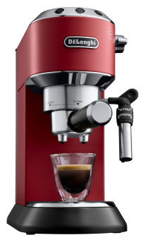 Кофеварка рожковая Delonghi EC685.R 1350Вт красный от магазина РЭССИ