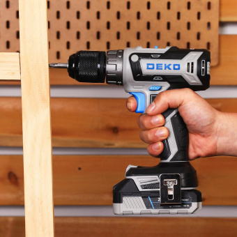 Дрель-шуруповерт Deko Loner 20 V аккум. патрон:быстрозажимной (085-1005) от магазина РЭССИ