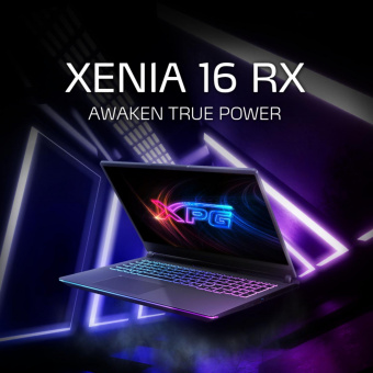 Ноутбук Adata XPG Xenia 16RX Ryzen 7 6800H 16Gb SSD1Tb AMD Radeon RX6650XT 8Gb 16.1" IPS FHD (1920x1080) Free DOS black WiFi BT Cam (XENIARX16R7G3H6650XTL9-BKCRU) от магазина РЭССИ