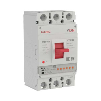 Выключатель автоматический YON max MGS400S 3P 160-400А 60кА с электронным расцепителем ETS от магазина РЭССИ